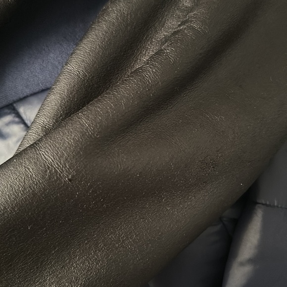 ANN TAYLOR Faux Leather Moto Jacket NWOT - Picture 9 of 9